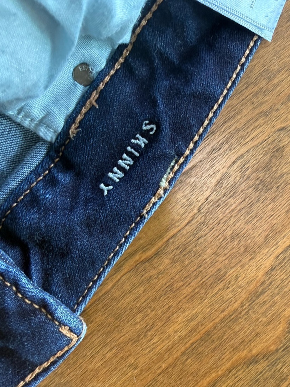 American Eagle Outfitters High-Rise Super Stretch Skinny Jeans 16 Long - Picture 11 of 12